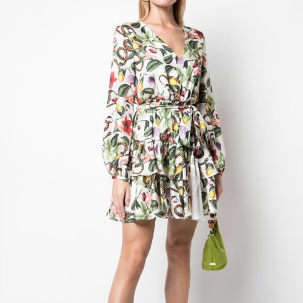 Borgo De Nor Multicolor Floral Dress